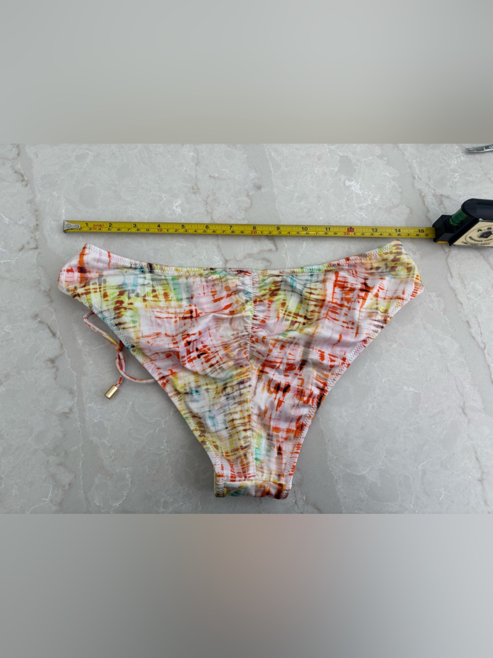 Swimsuit Bottom - Multicolor Tie-Dye Summer Vacation Y2K Size Medium